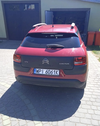 Citroen C4 Cactus cena 39500 przebieg: 138000, rok produkcji 2017 z Bytom Odrzański małe 46